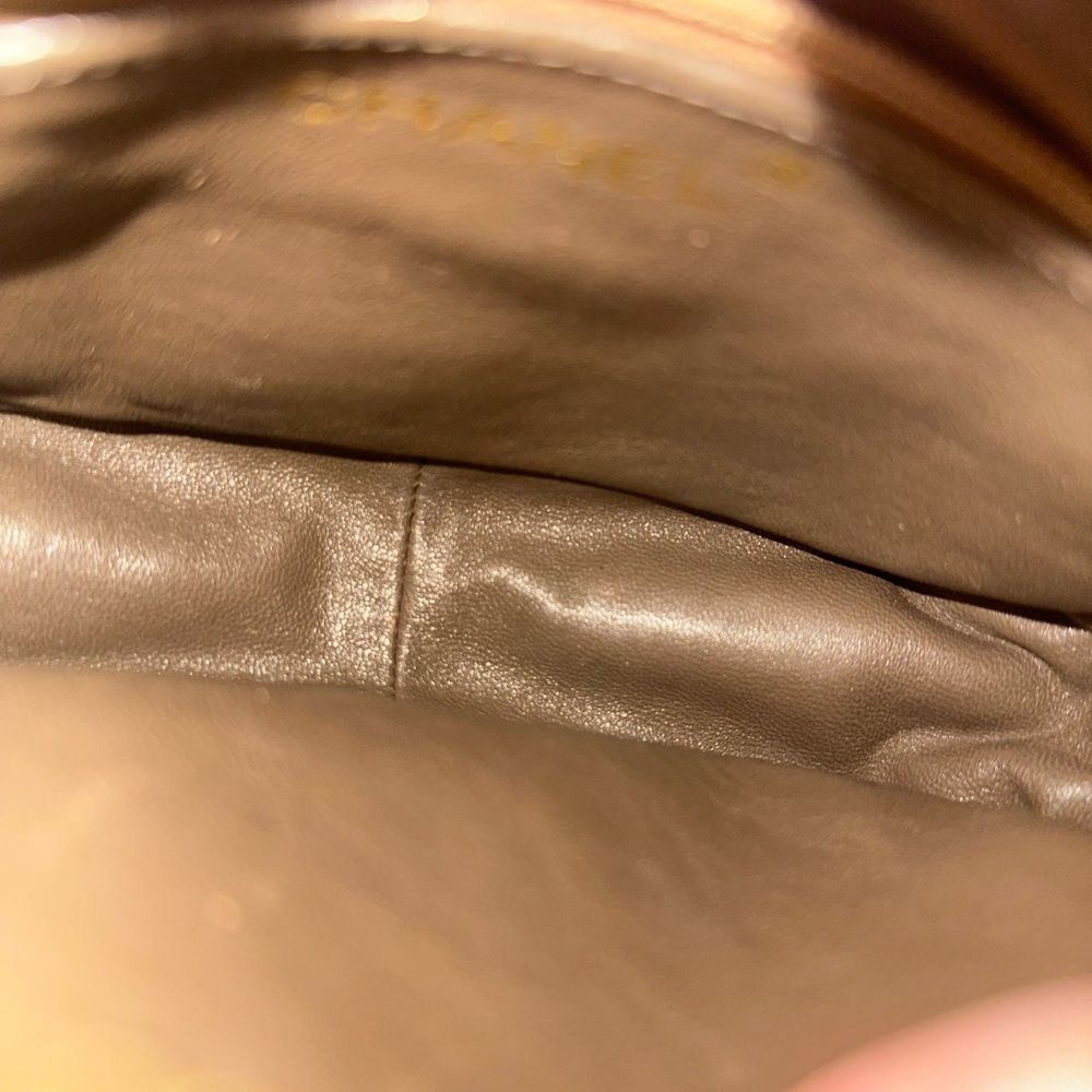 CHANEL Tan lizard Leather Crossbody Bag - Picture 14 of 15